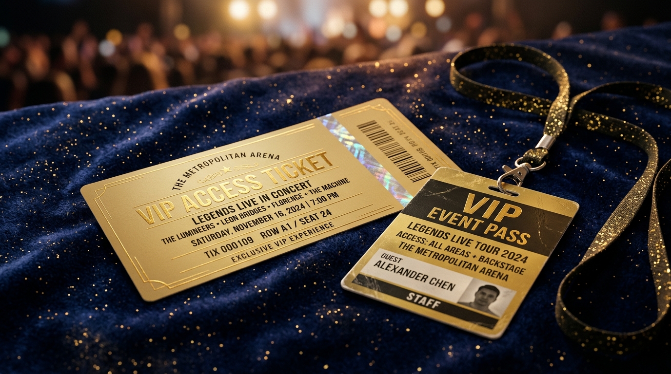 Golden Tickets Live Concert Event